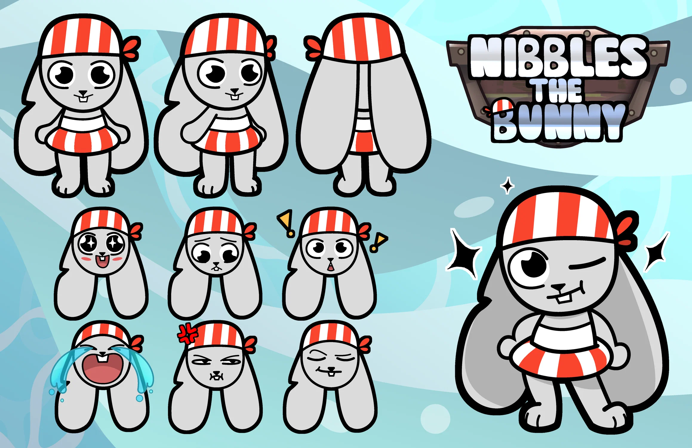 Nibbles the Bunny Character Sheet