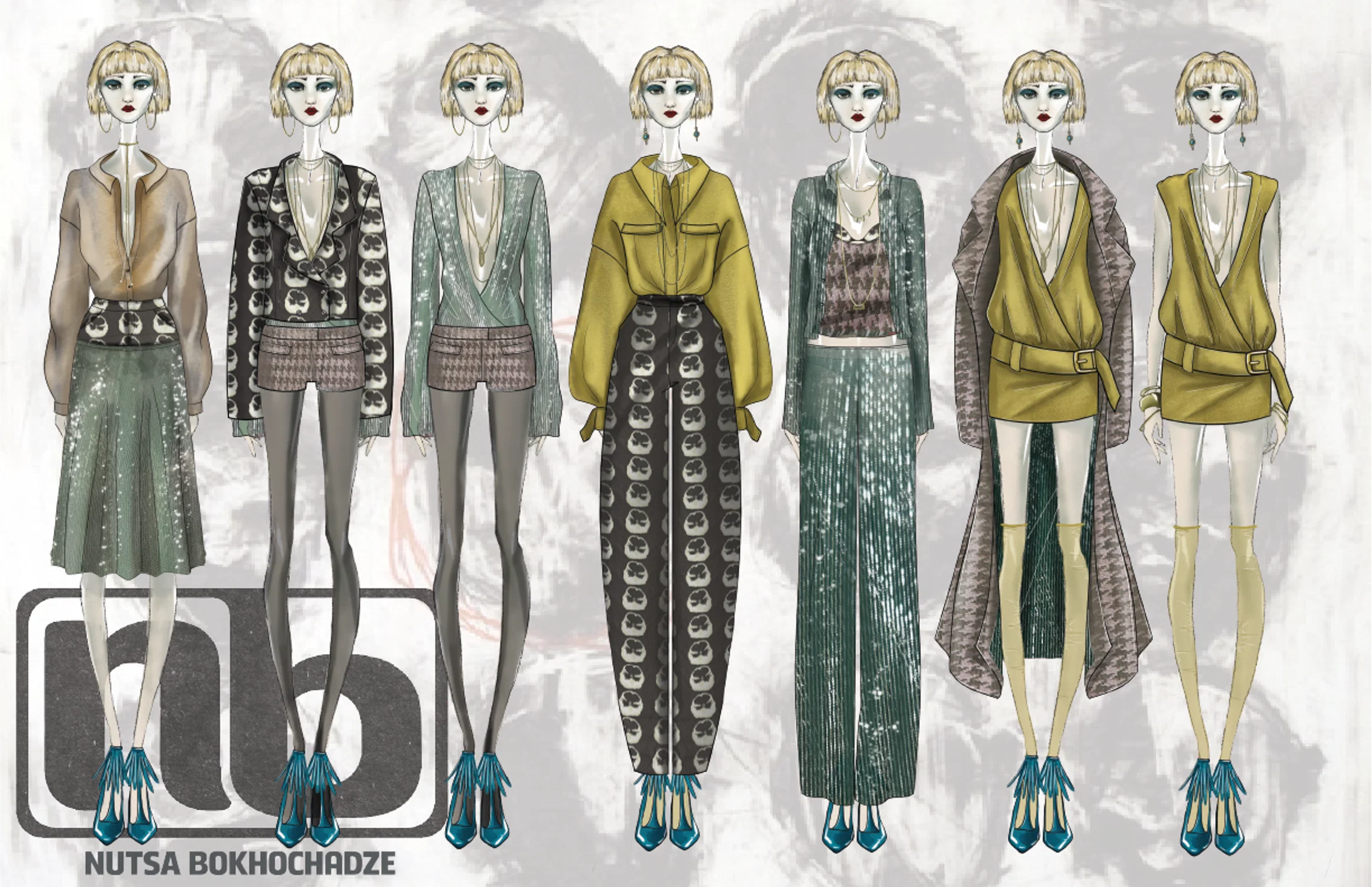 Spring Summer Collection designed by Nutsa Bokhochadze