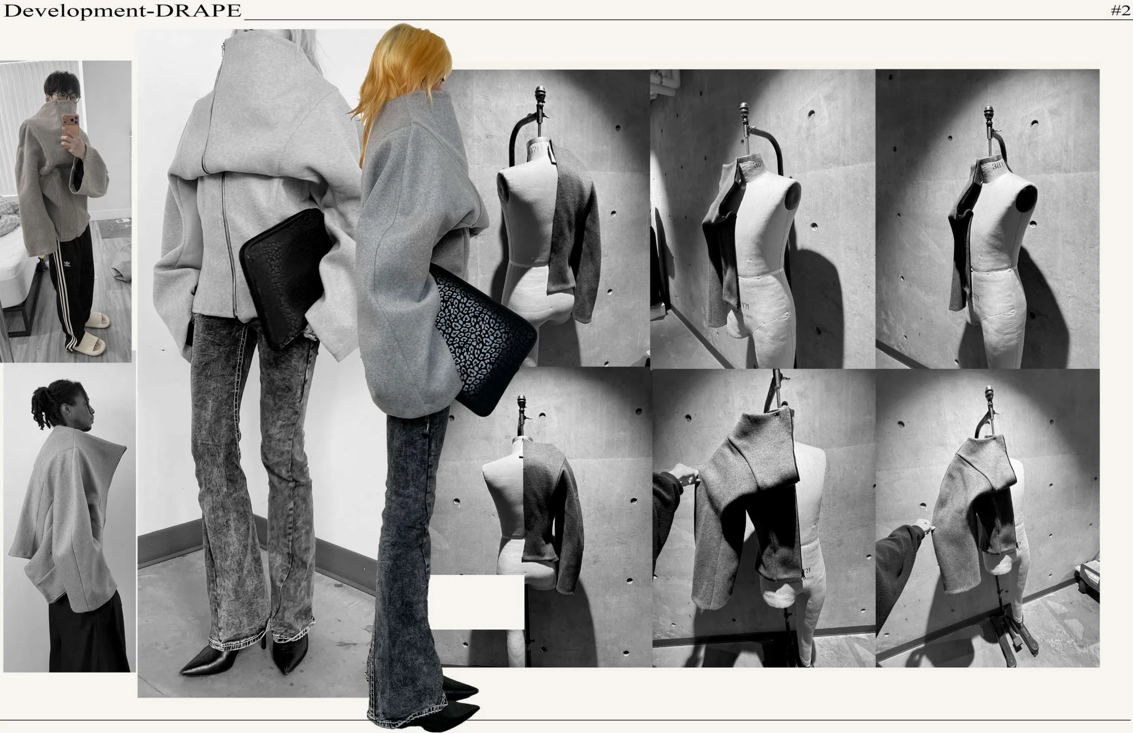 This is a developing process that I did with one of my collections.