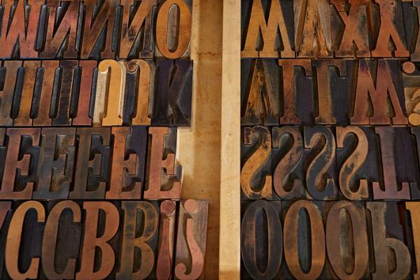 Letter Press blocks