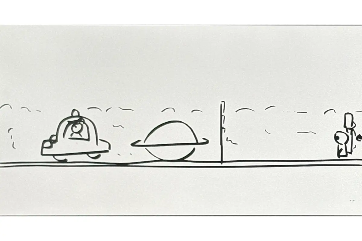Animation Sample Work: Space car