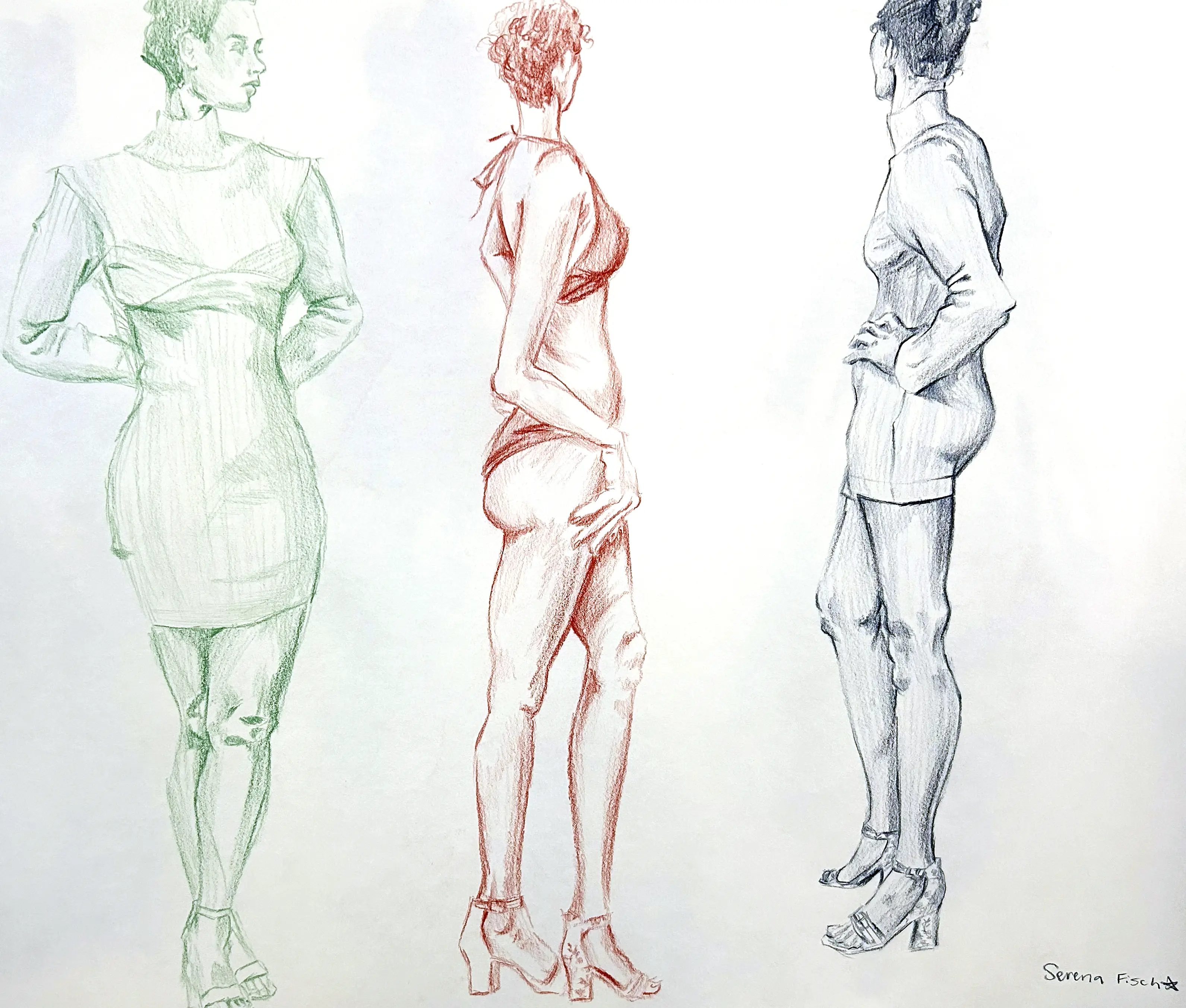 Drawing from a Costumed Model