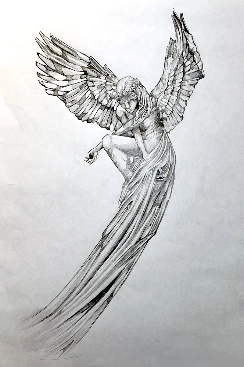 Drawing from a Costumed Model