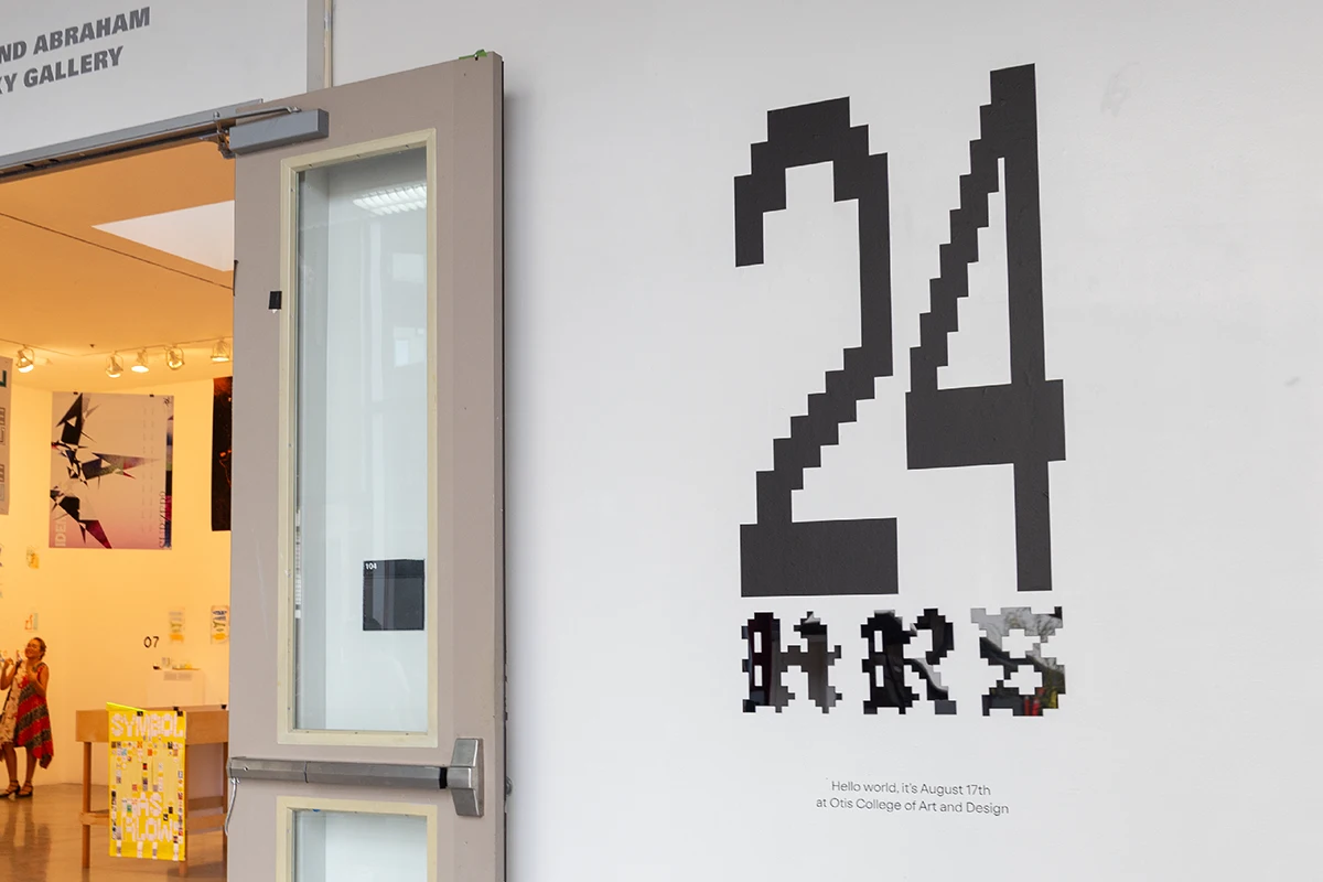 Artwork by Darah Haimovitz - Otis College Wall Signage