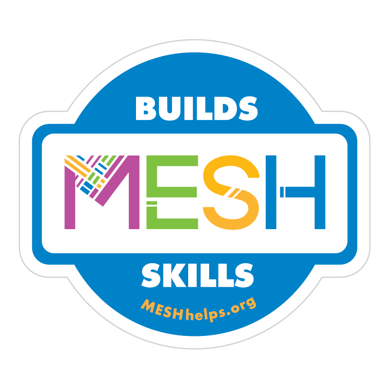 Sally Connolly: Mesh Badge