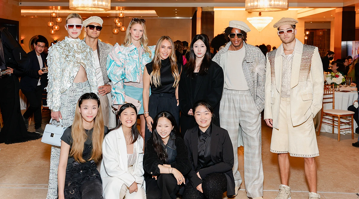 Fashion designers and models at the 2025 Otis Atelier Event