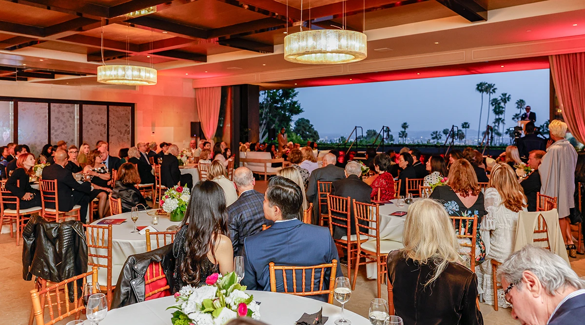 Audience at the reception of 2025 Otis Atelier