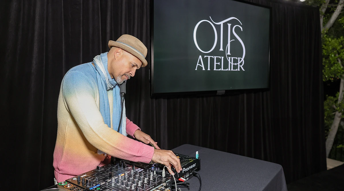 DJ at the 2025 Otis Atelier Event