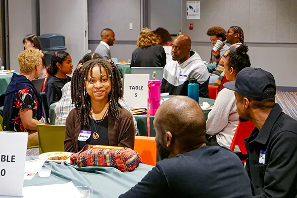 Students and teachers at the BIPOC Summit