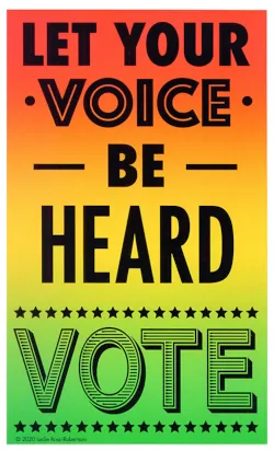 Let Your Voice Be Heard by Leslie Ross-Robertson