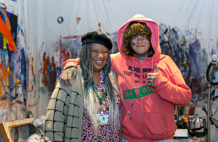 Patsy Pitts (MFA ’24), Sandy Kupfer (MFA ’25)