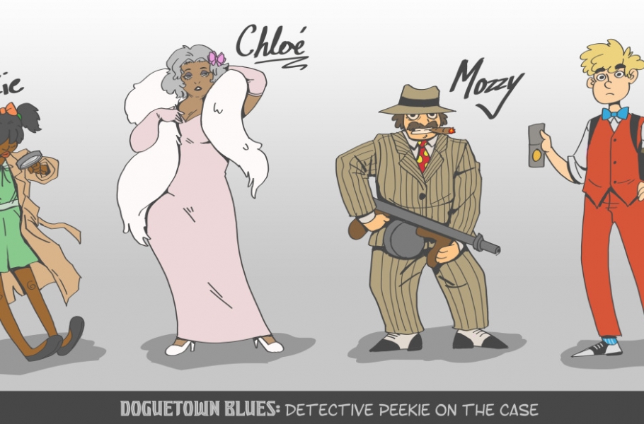 characters for doguetown Blues