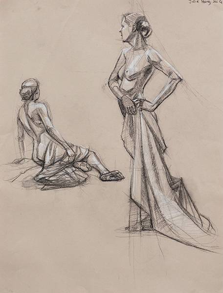 Life Drawing Student Work