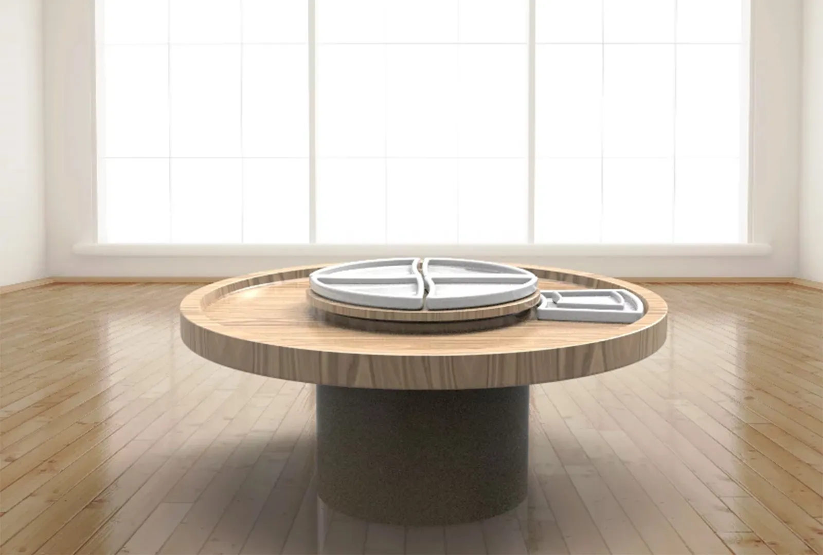 East West Transforming Table