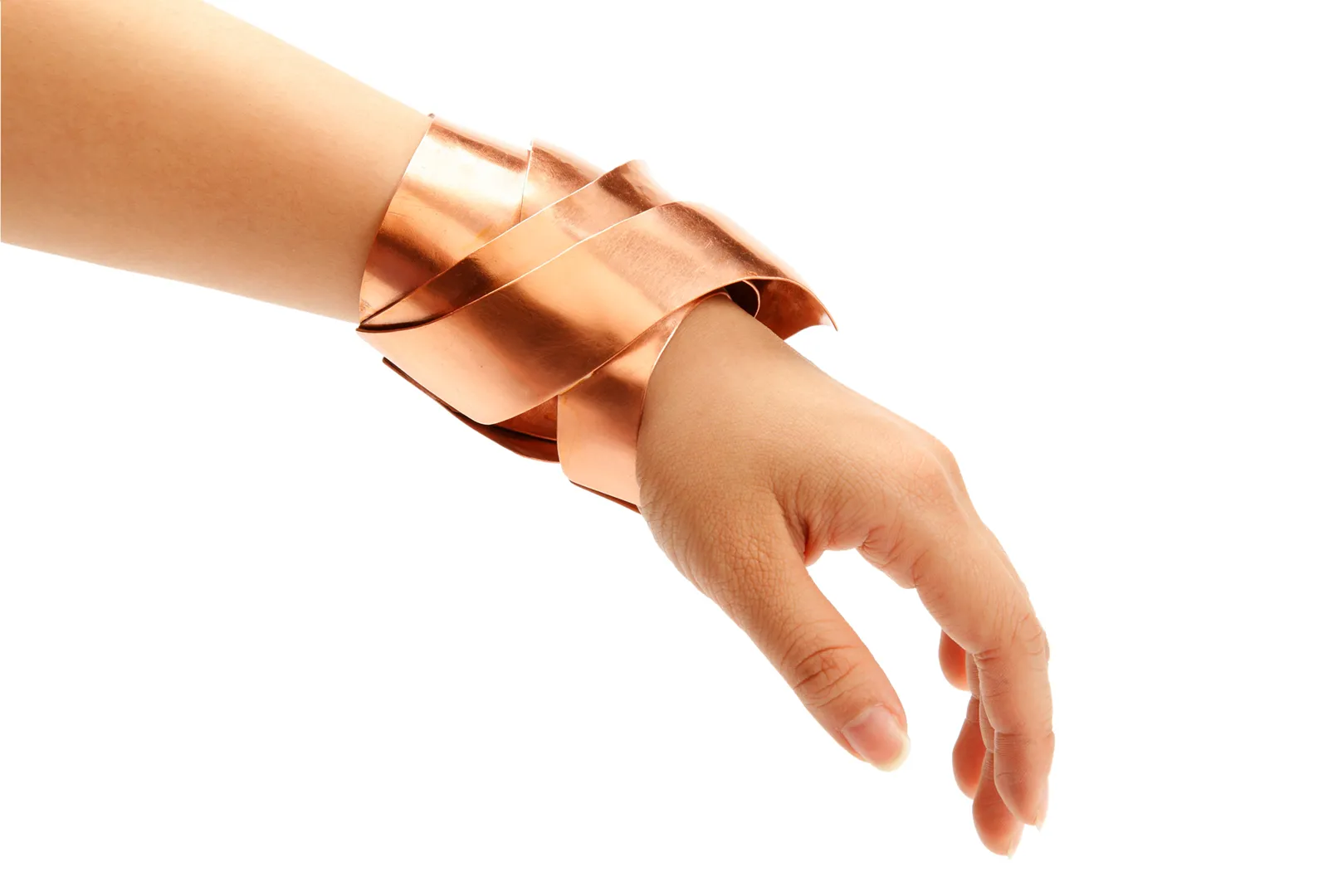 Thai Inspired Copper Cuff