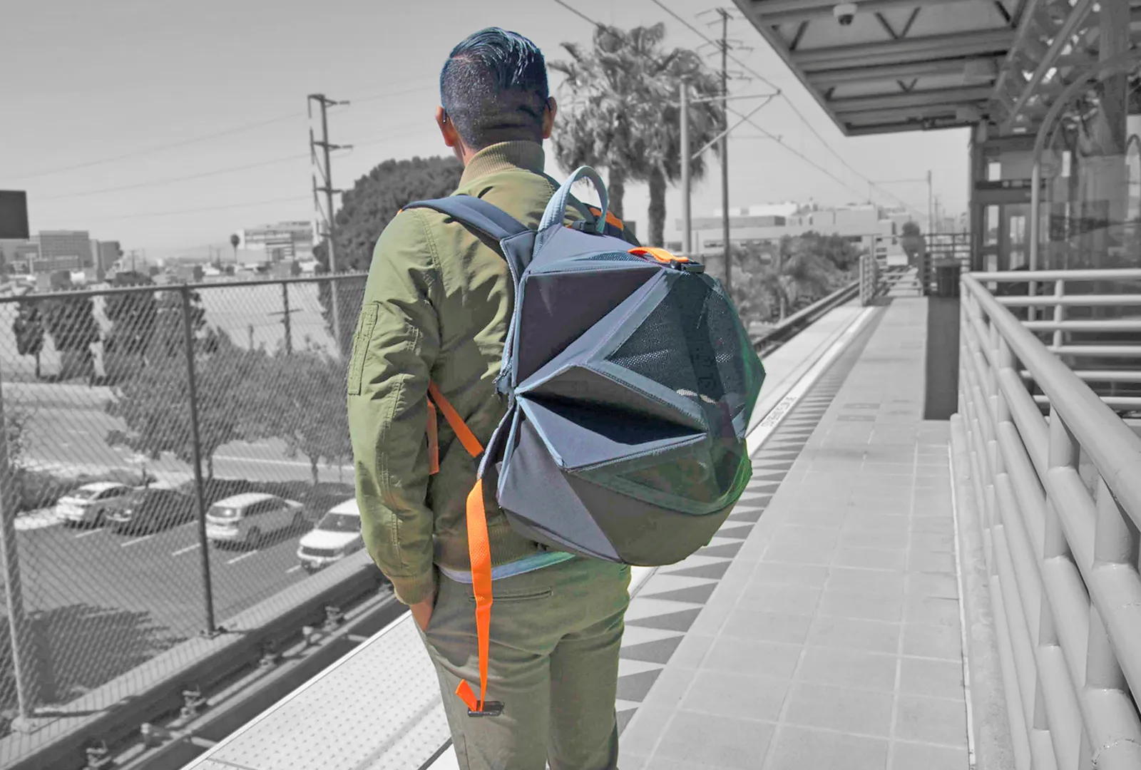 Facetted Pet Carrier