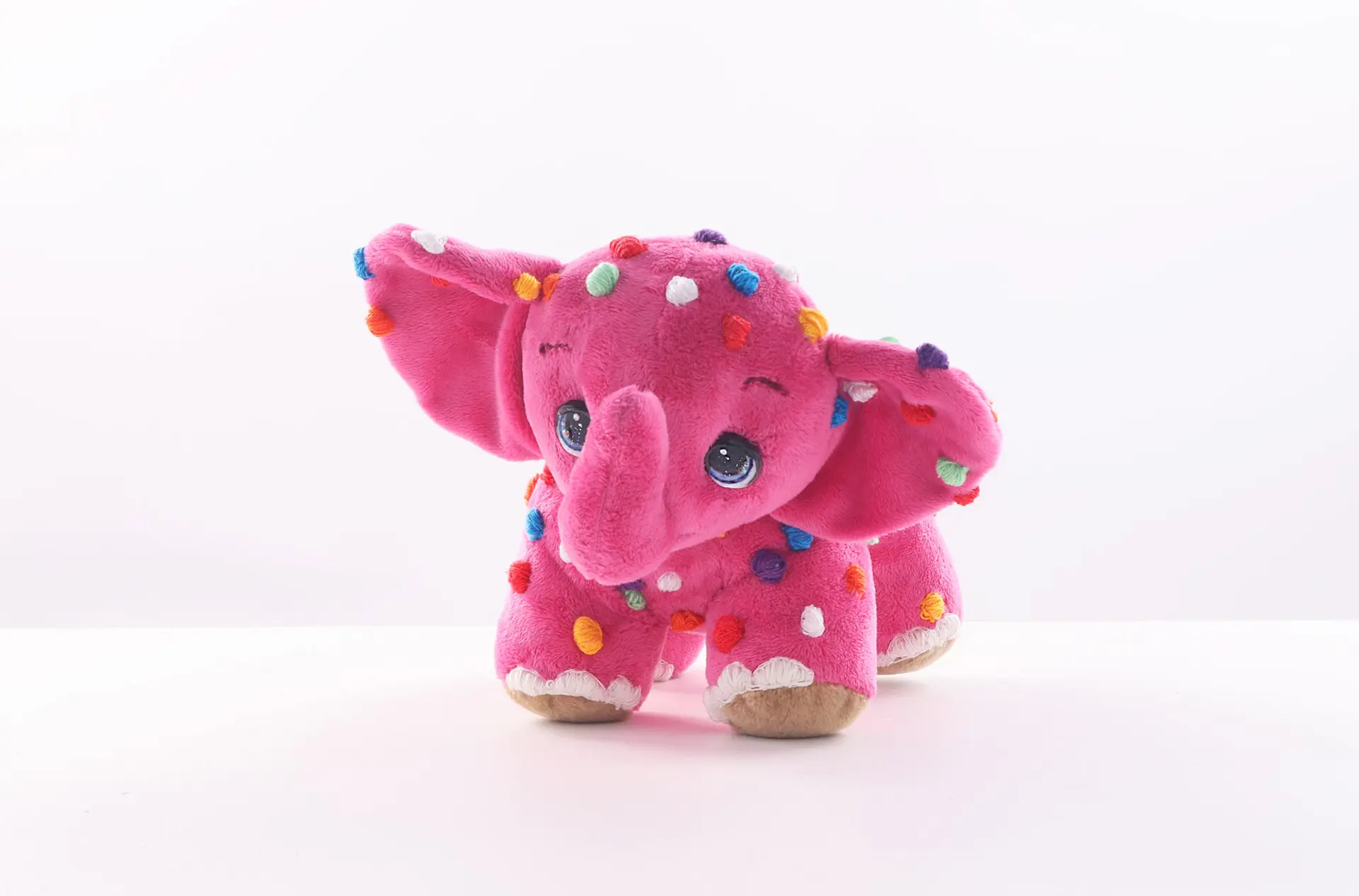 Stuffed Pink Elephant