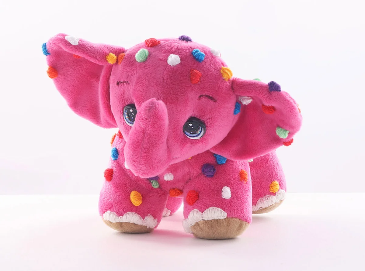Stuffed Pink Elephant