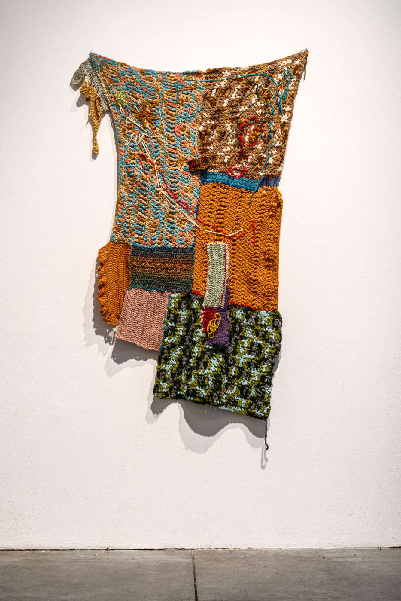 Astrid Li artwork with yarn