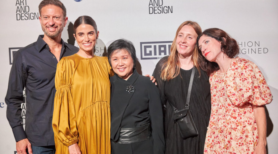 Los Angeles Fashion Week panelists at Fashion Reimagined screening event