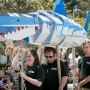 Shark puppet at the Westchester Parade