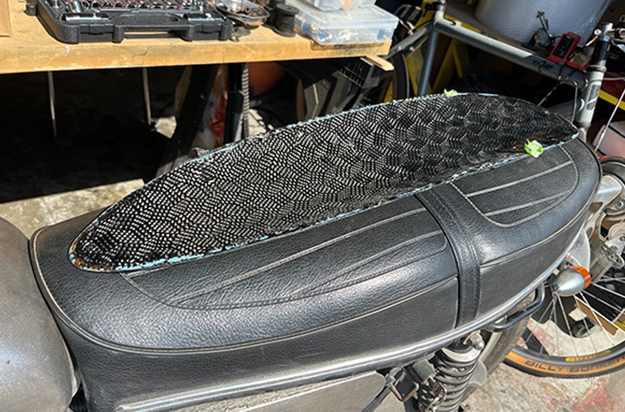 David Roy carbon fiber skateboard