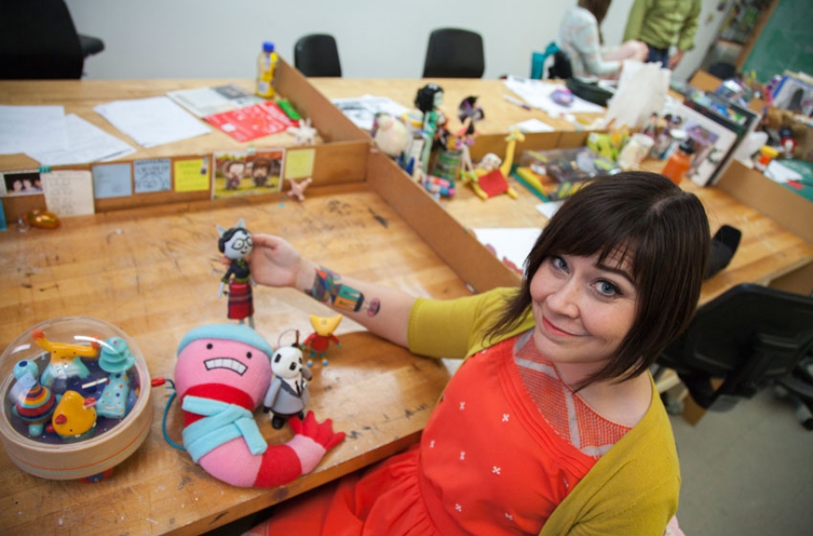 Toy designer Brittney Crump