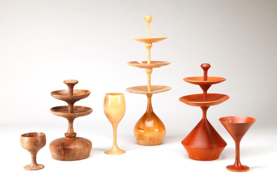 Glass, Ceramics, Weaving, & Wood