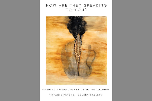 Tiffanie Peters artwork for "How are they speaking to you?"